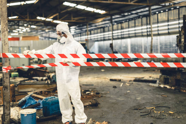 Professional Odor Removal technician working in Mount Sterling, IL